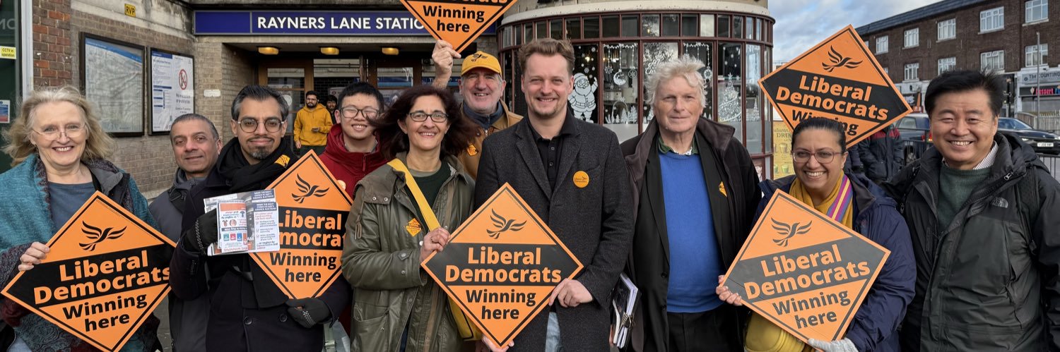 Harrow Liberal Democrats banner