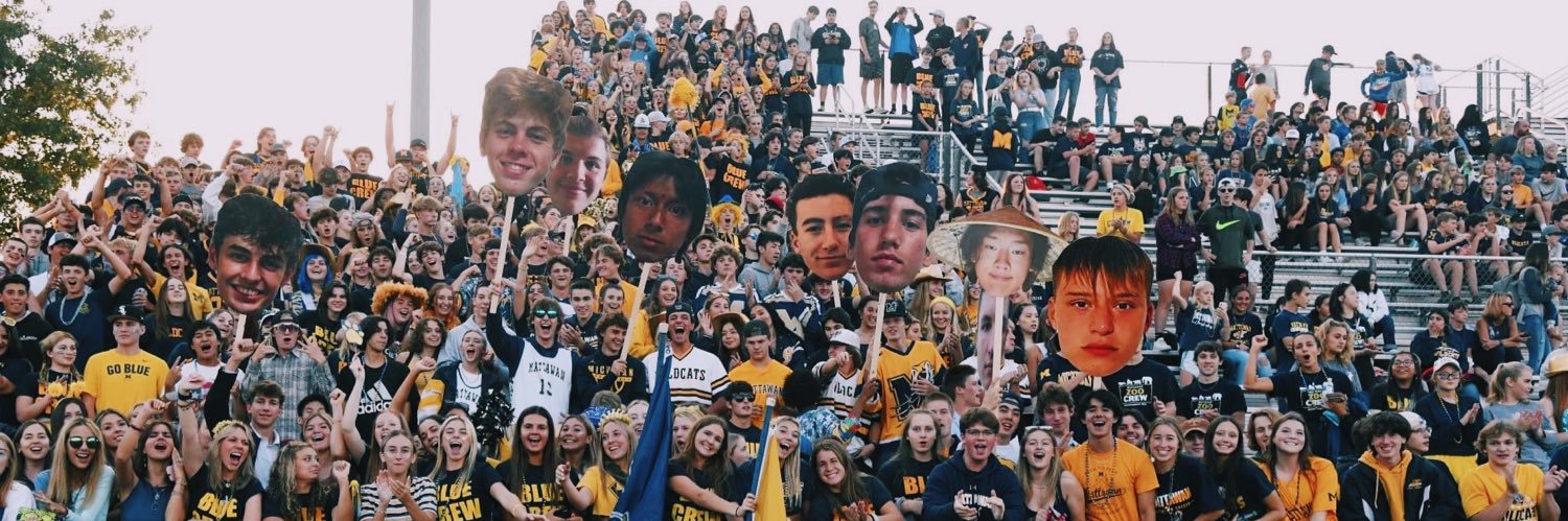 Wildcat Student Section banner