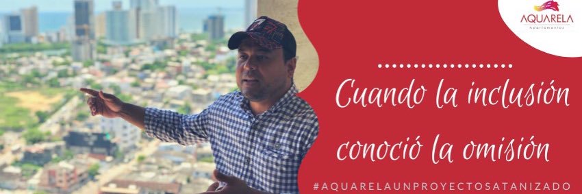 Sitio Oficial Aquarela. banner