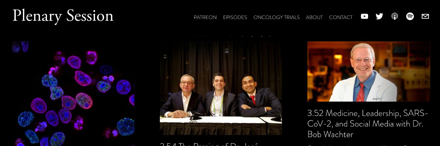 Plenary Session Podcast 🎙️ Profile Banner