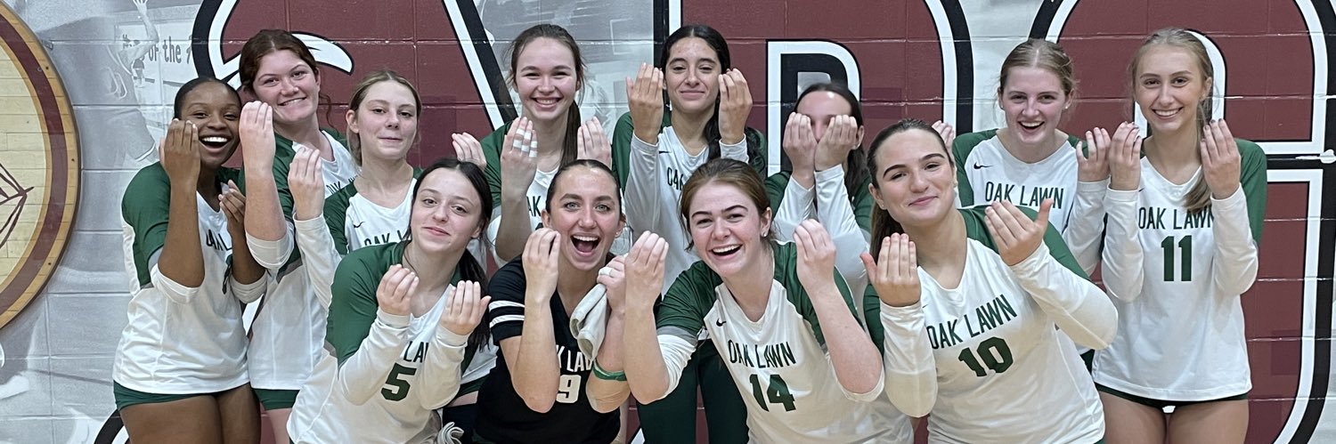 Oak Lawn Girls Volleyball banner