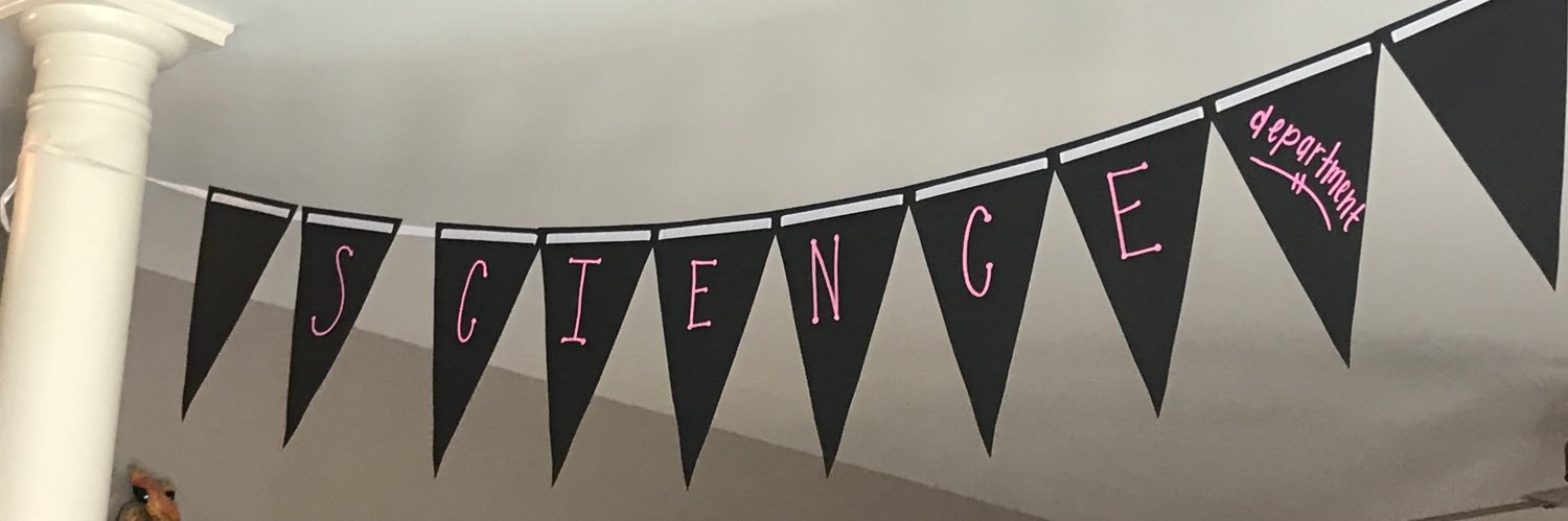 LHS Science Department banner