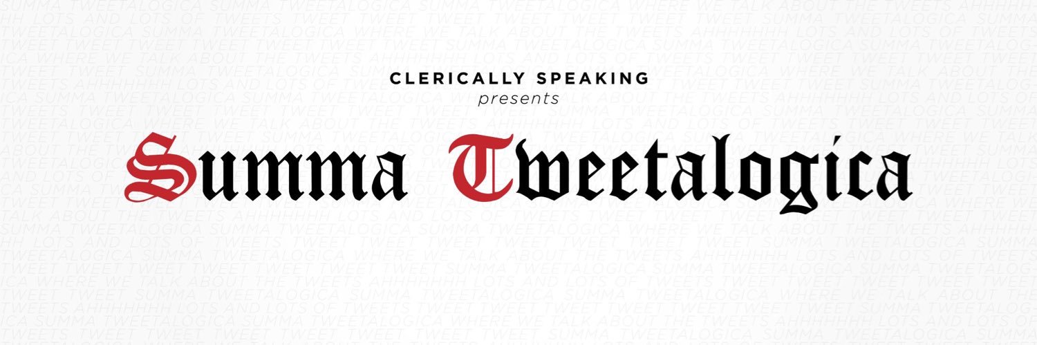 Clerically Speaking banner