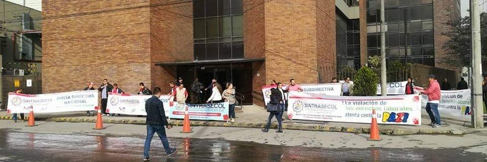 SINTRASECOL NACIONAL banner