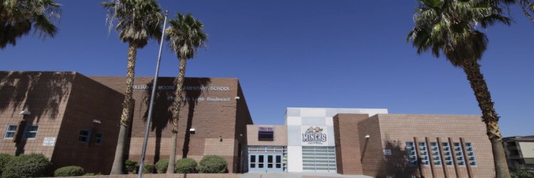 William K. Moore Elementary School banner