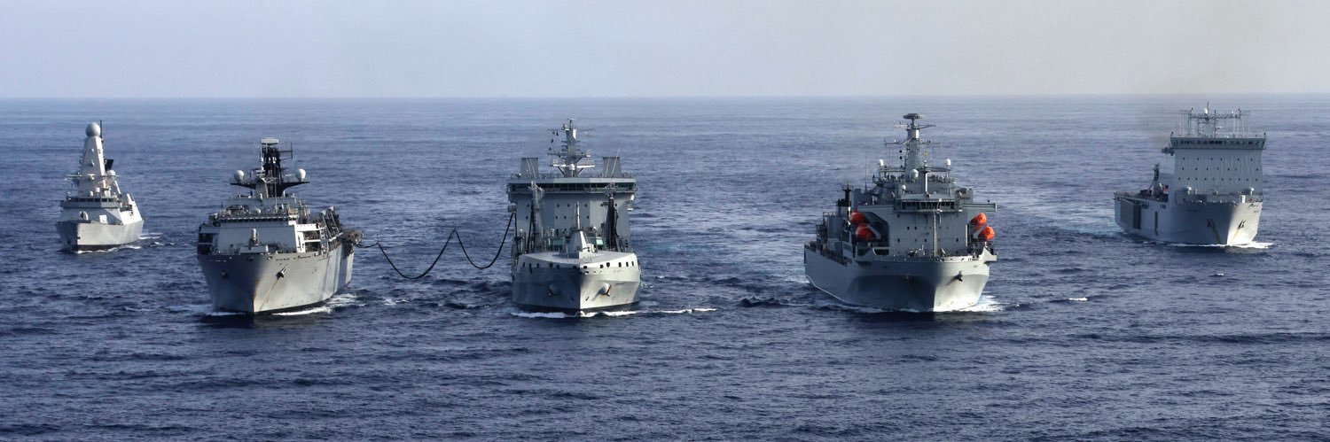 Royal Fleet Auxiliary's banner