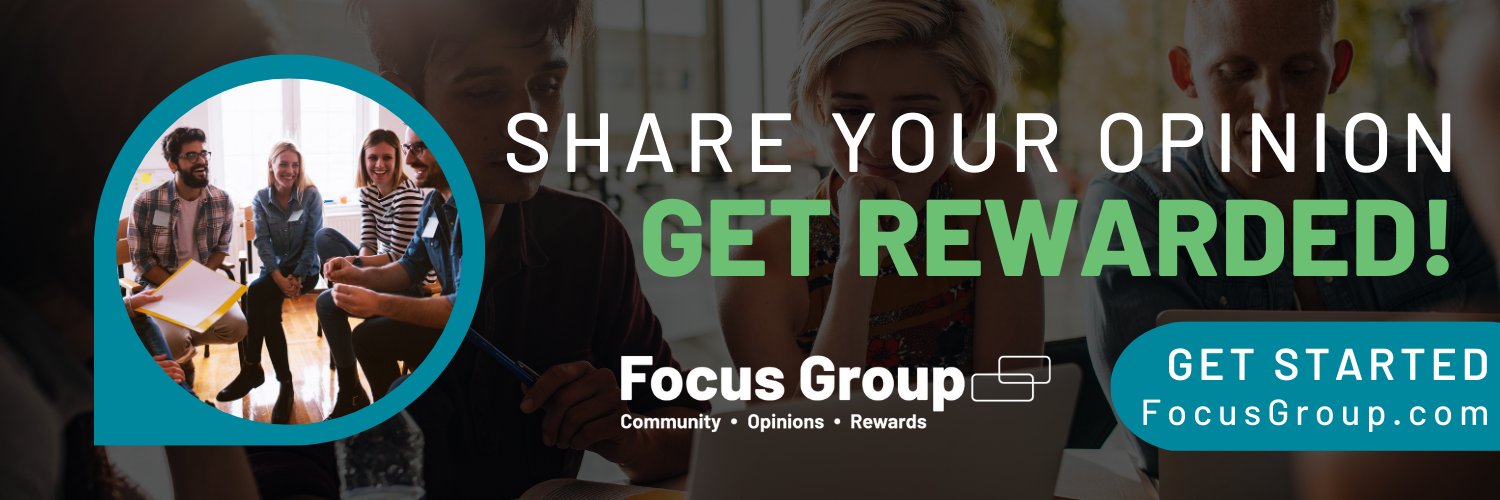 Focus Group banner