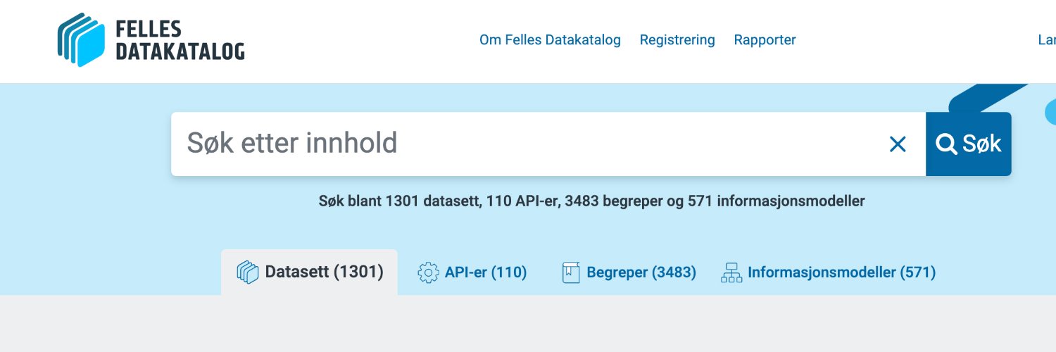 Datakatalogen banner