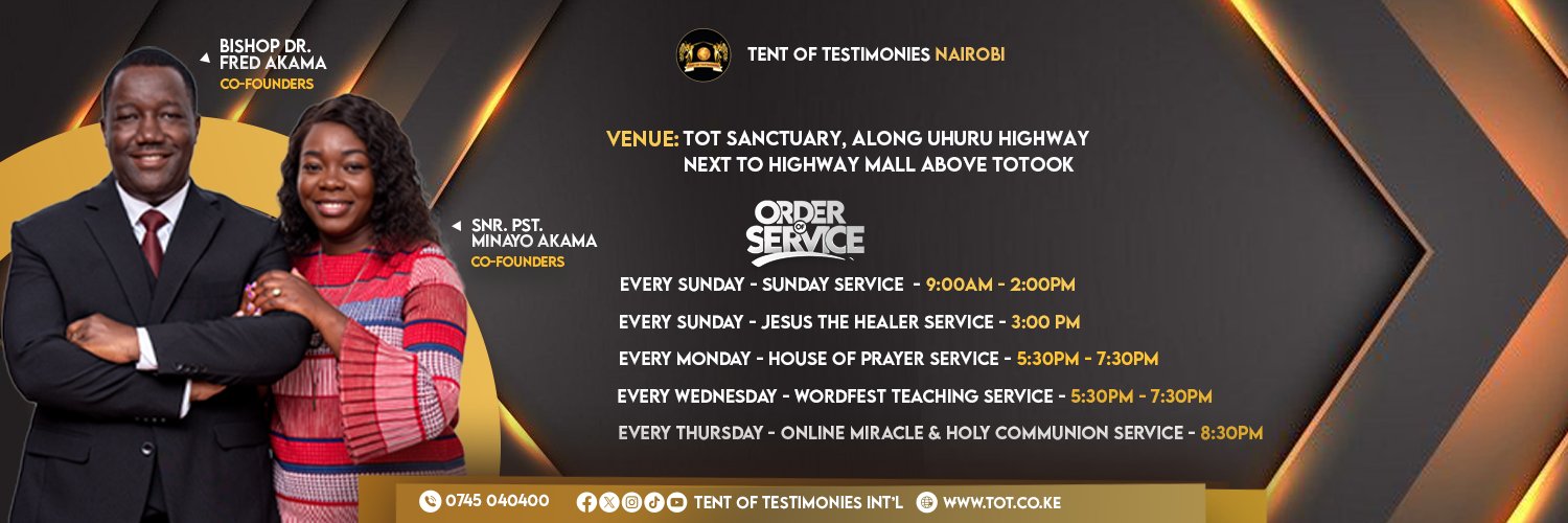 Tent of Testimonies Ministries International banner