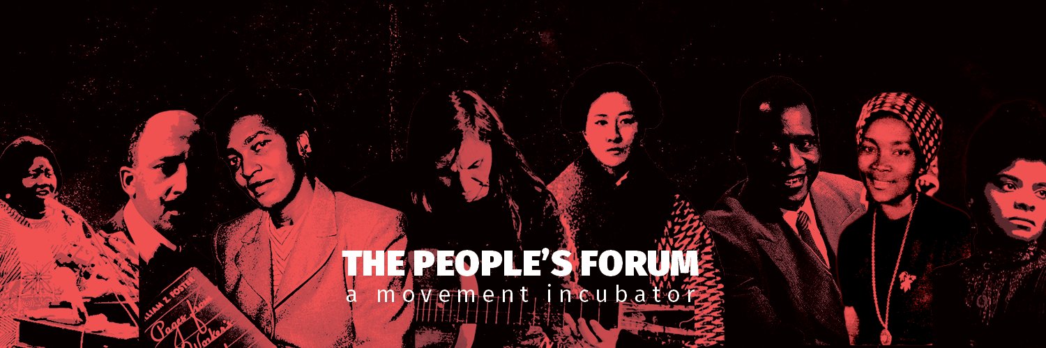 The People's Forum's banner