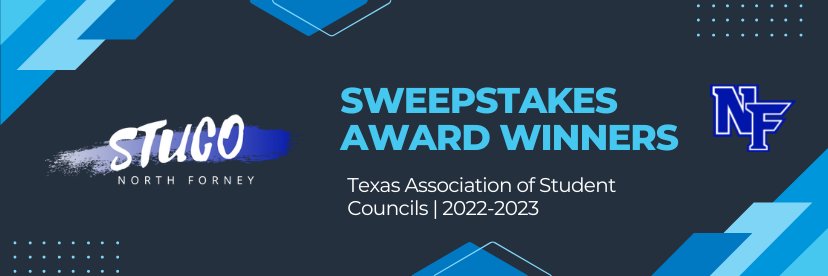 North Forney Student Council banner