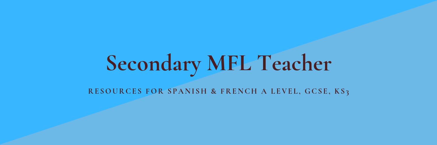Secondary MFL Teacher banner