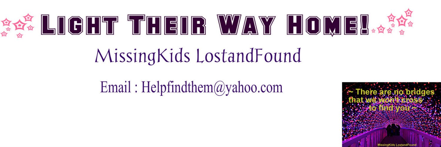 MissingKidsAwareness banner