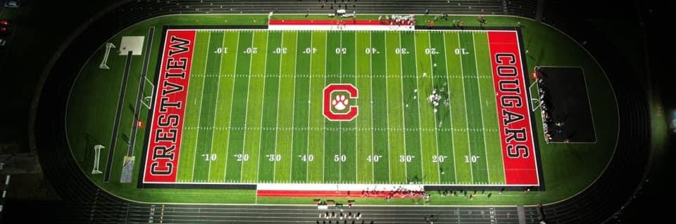 Crestview Football banner