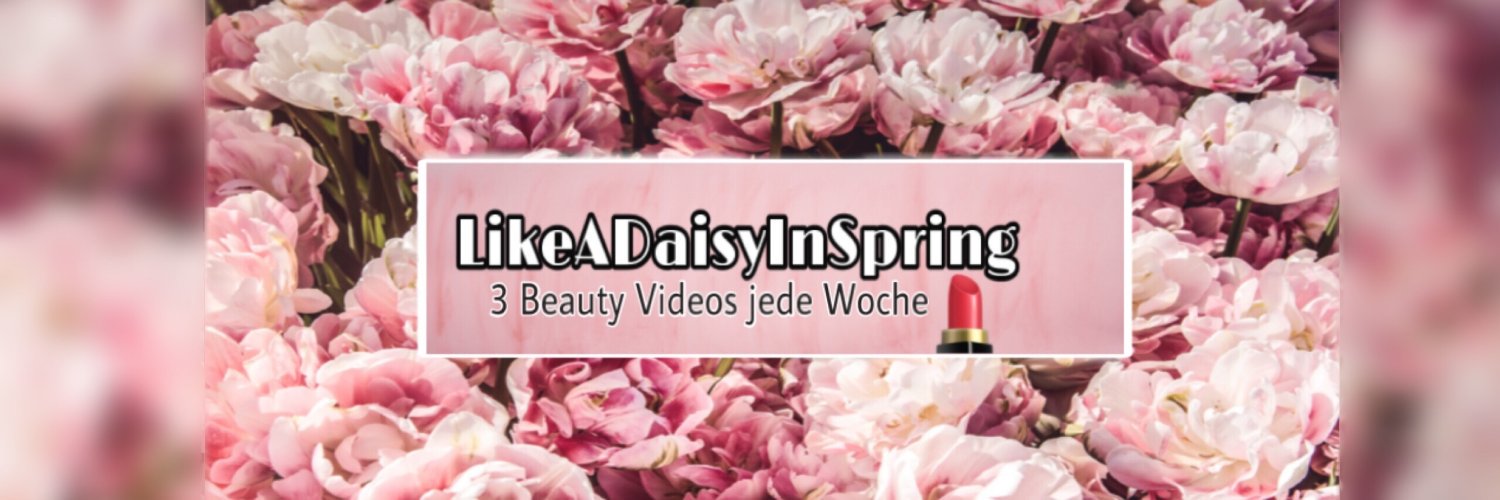 LikeADaisyInSpring 🦋 Youtube banner