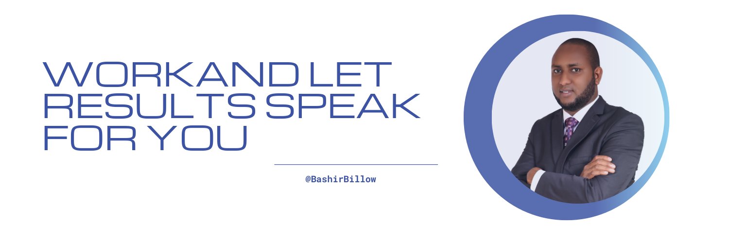 Mohamed Billow Bashir banner