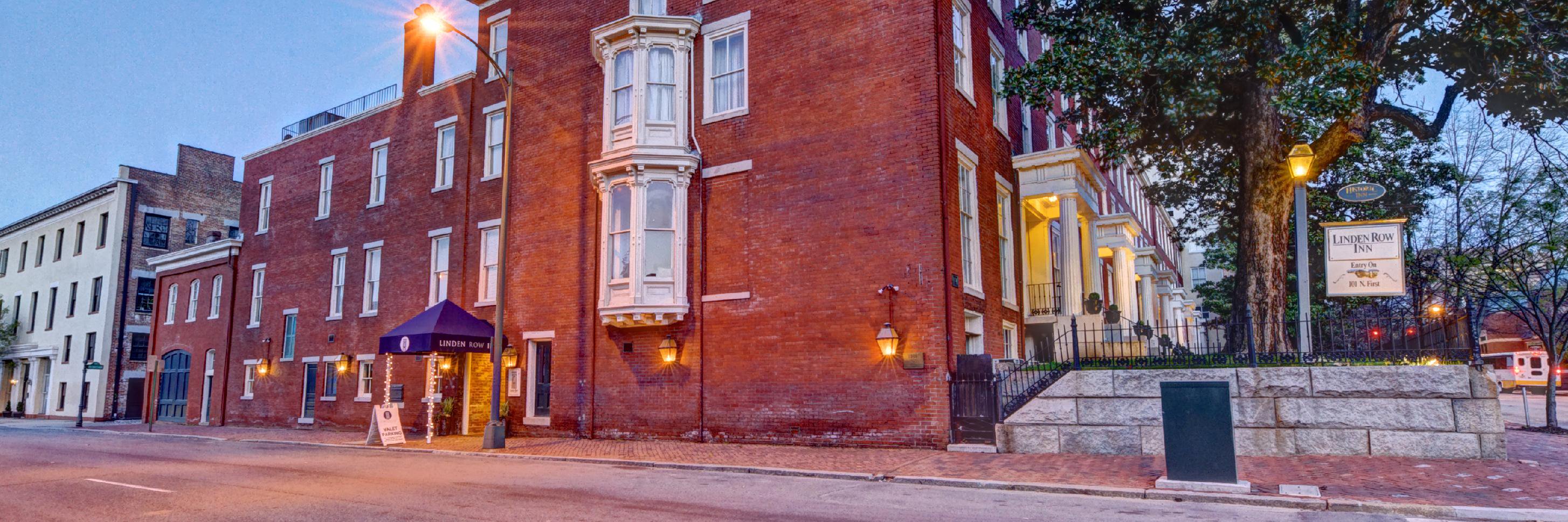 Linden Row Inn banner