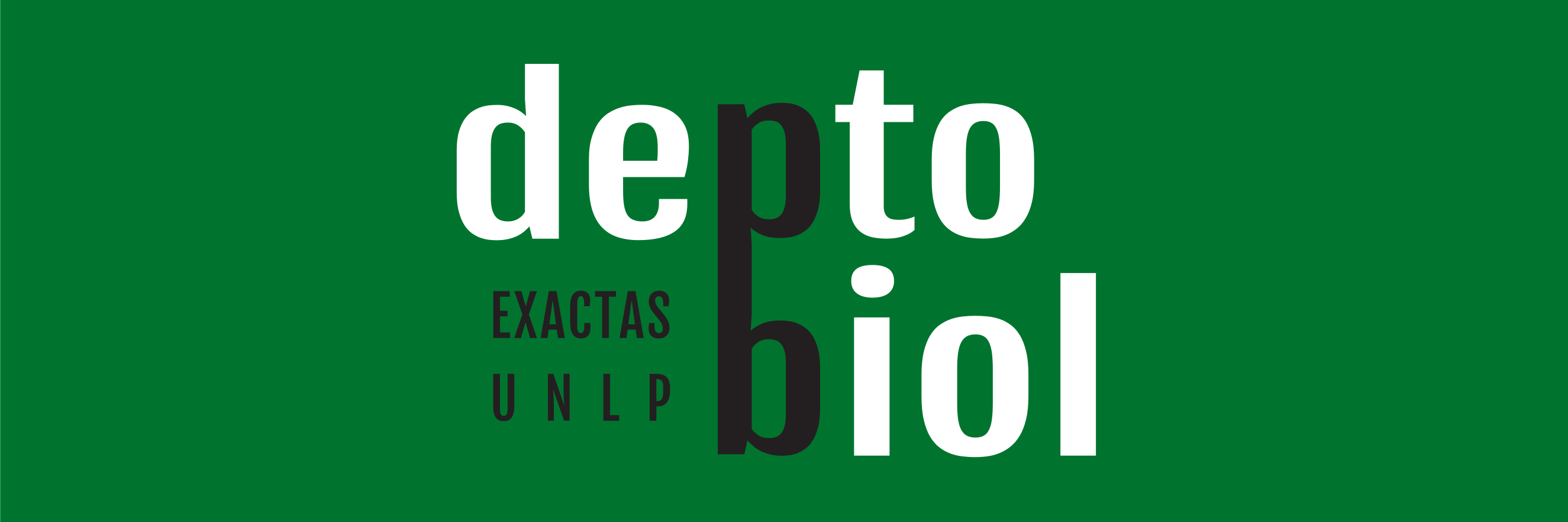 Departamento de Ciencias Biológicas|Exactas|UNLP banner