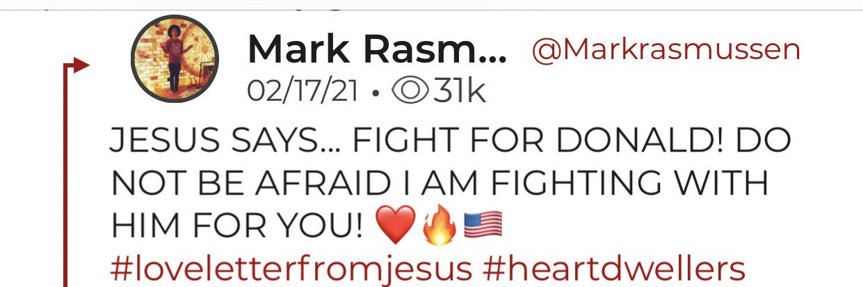 Mark Rasmussen (@soulja4christMR) / Posts / X