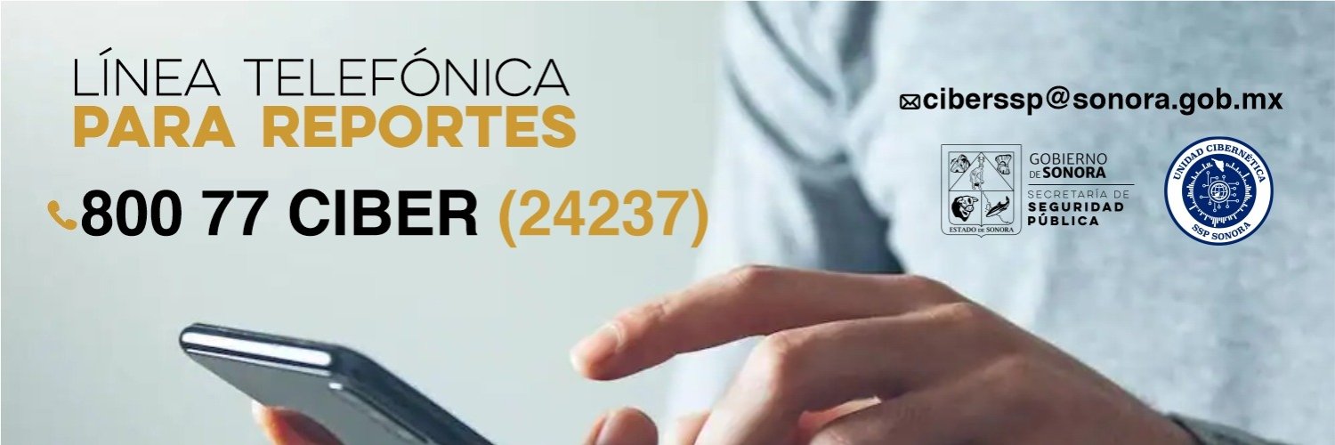 Unidad Cibernética SSPC Sonora banner
