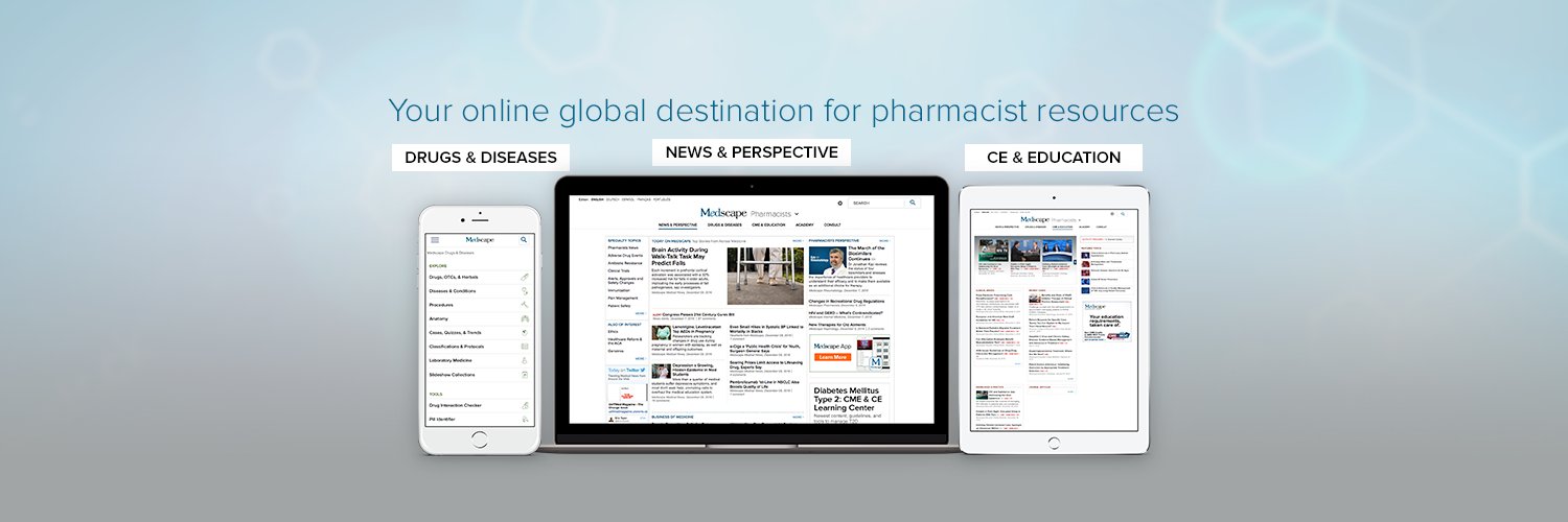 Medscape Pharmacists banner