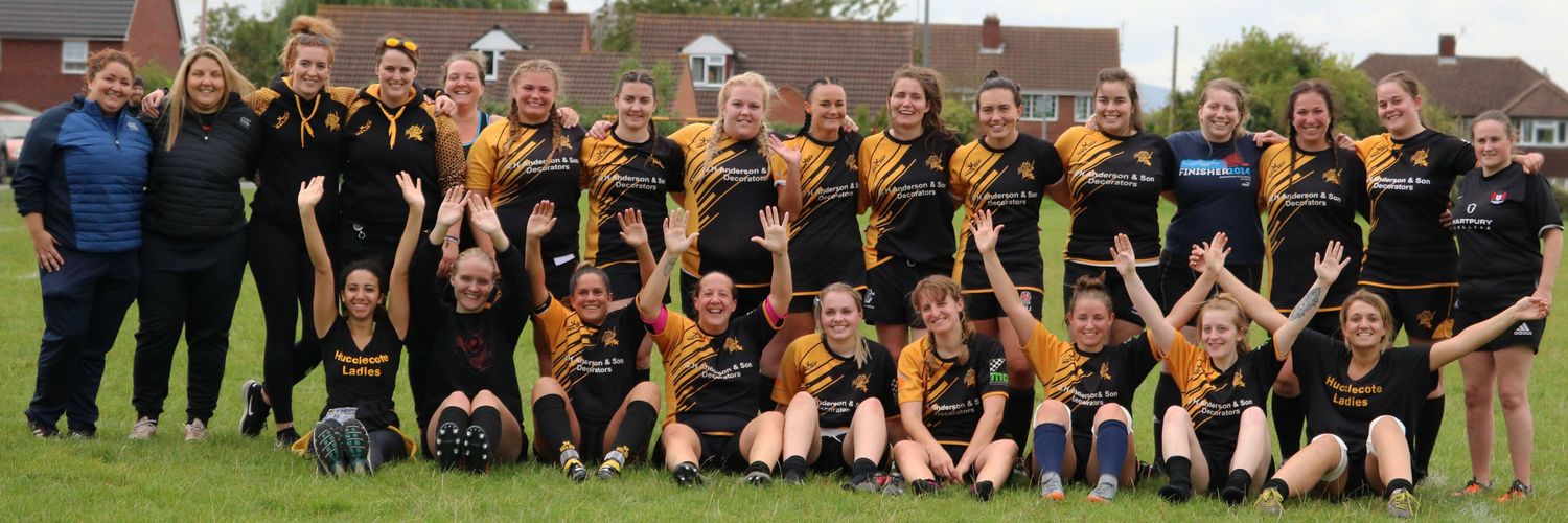 Hucclecote Ladies RFC banner