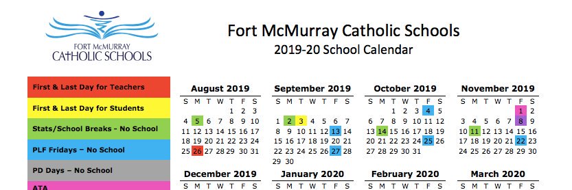 Father Mercredi High School banner