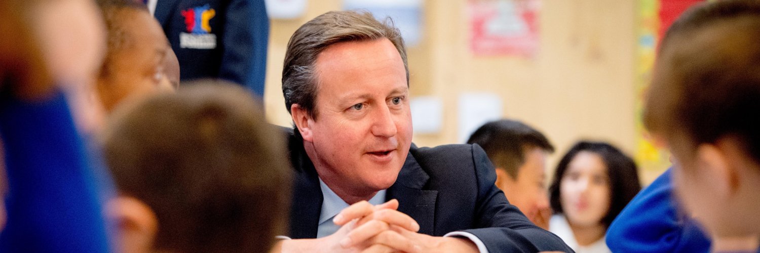 David Cameron banner