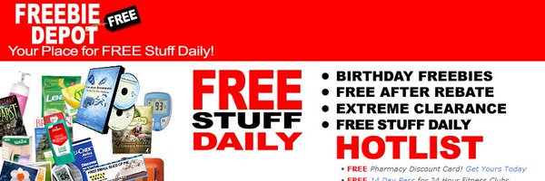 FreebieDepot Profile Banner