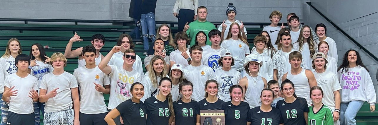 WHS Student Section banner