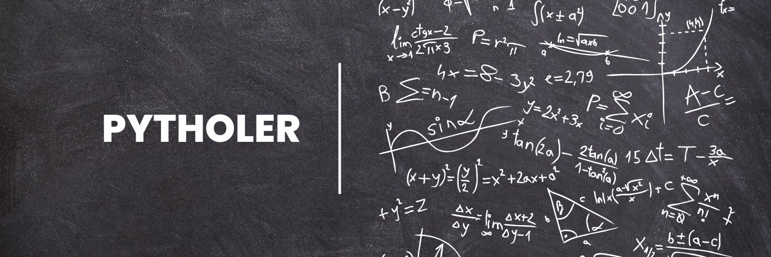 Pytholer's profile banner image