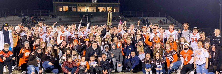 NY Student Section banner