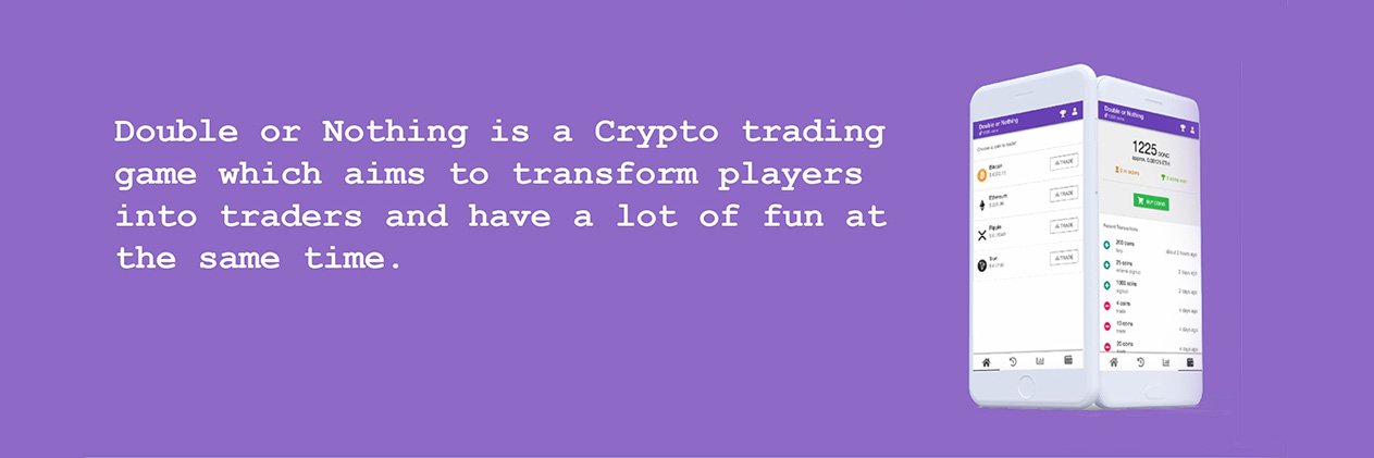 Double or Nothing banner