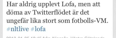 LOFA Lidköpingsortens Fotbollsallians banner
