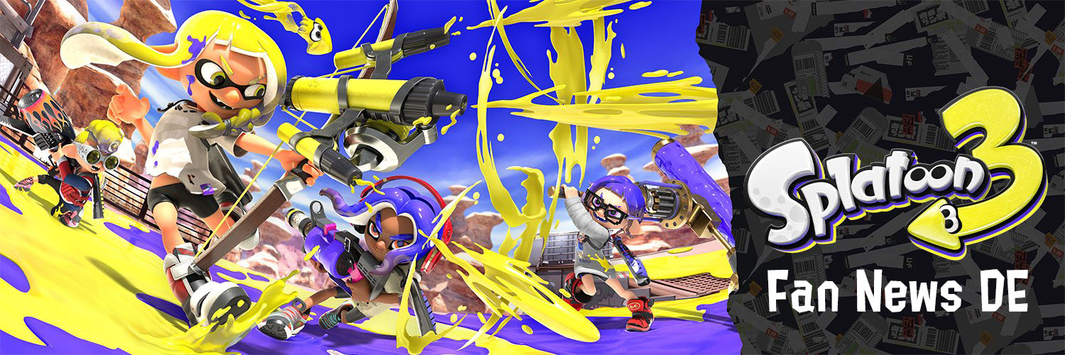 Splatoon 3 News DE 🦑🐙 banner