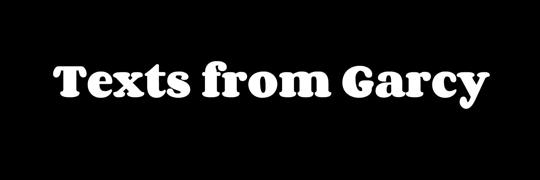 TextsFromGarcy's profile banner image