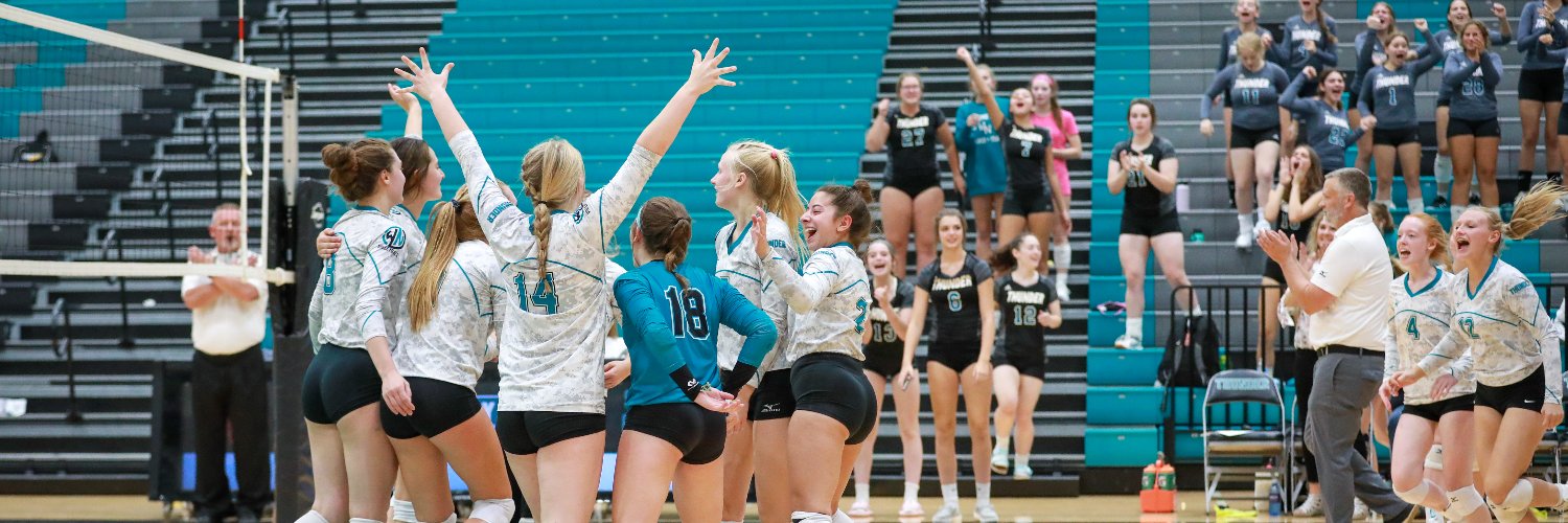Thunder Volleyball banner