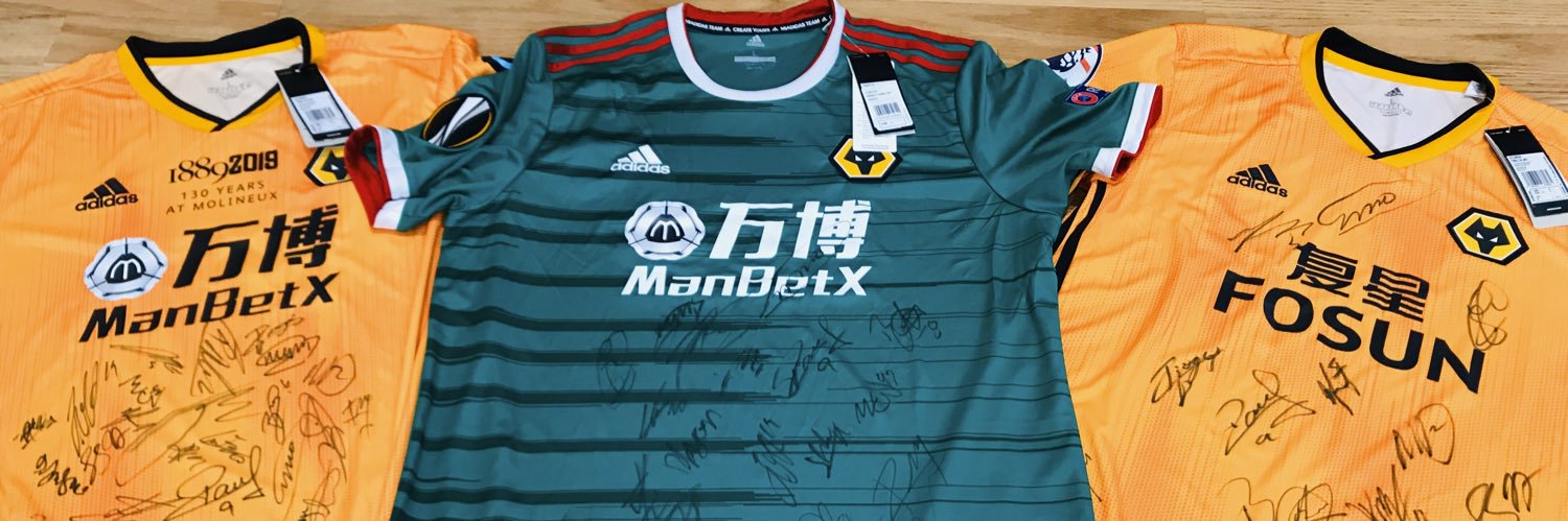 Wolves F.C Signed Memorabilia banner