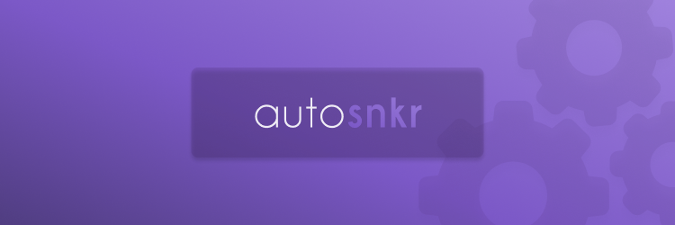 AutoSnkr banner