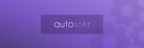 AutoSnkr Profile Banner