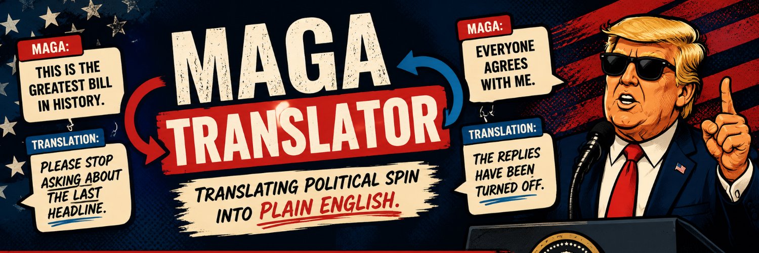 TranslateMAGA's profile banner image