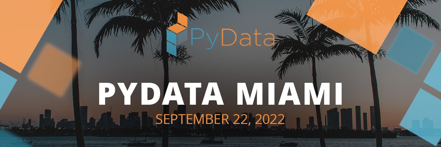 PyData Miami banner