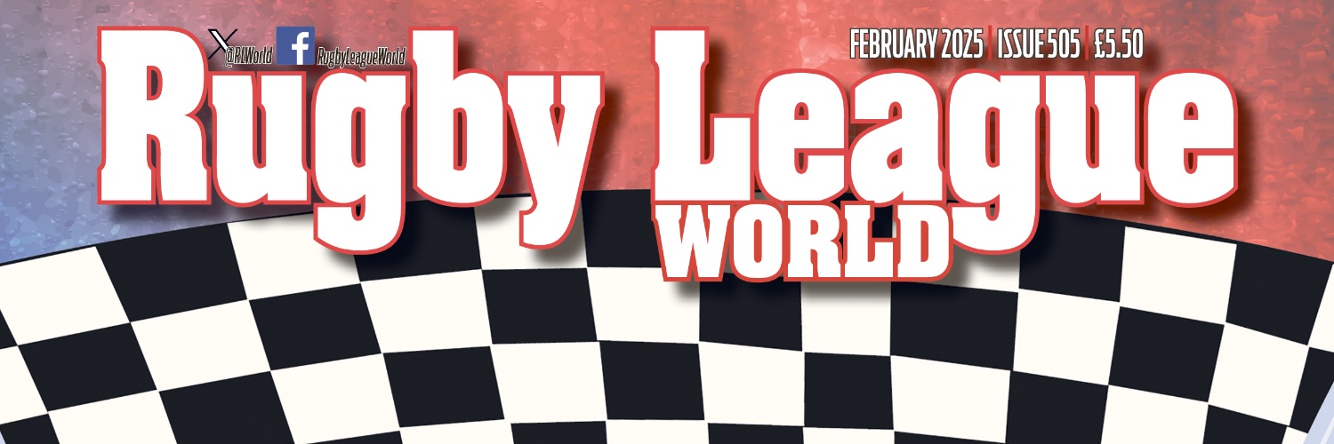 Rugby League World's banner