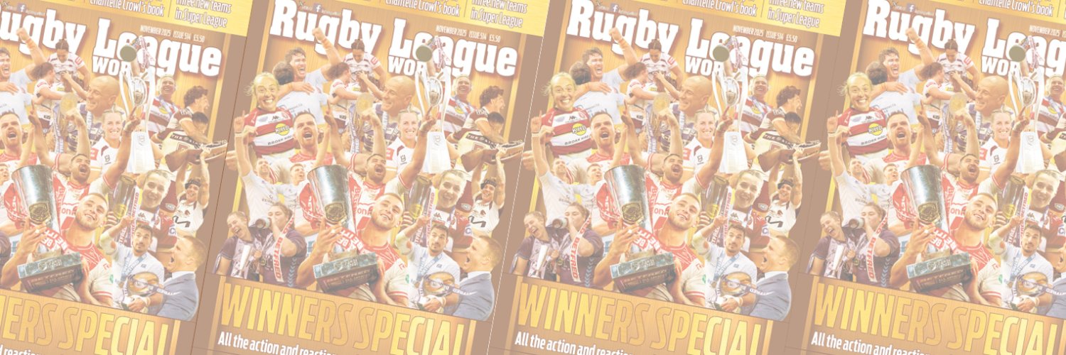 Rugby League World banner