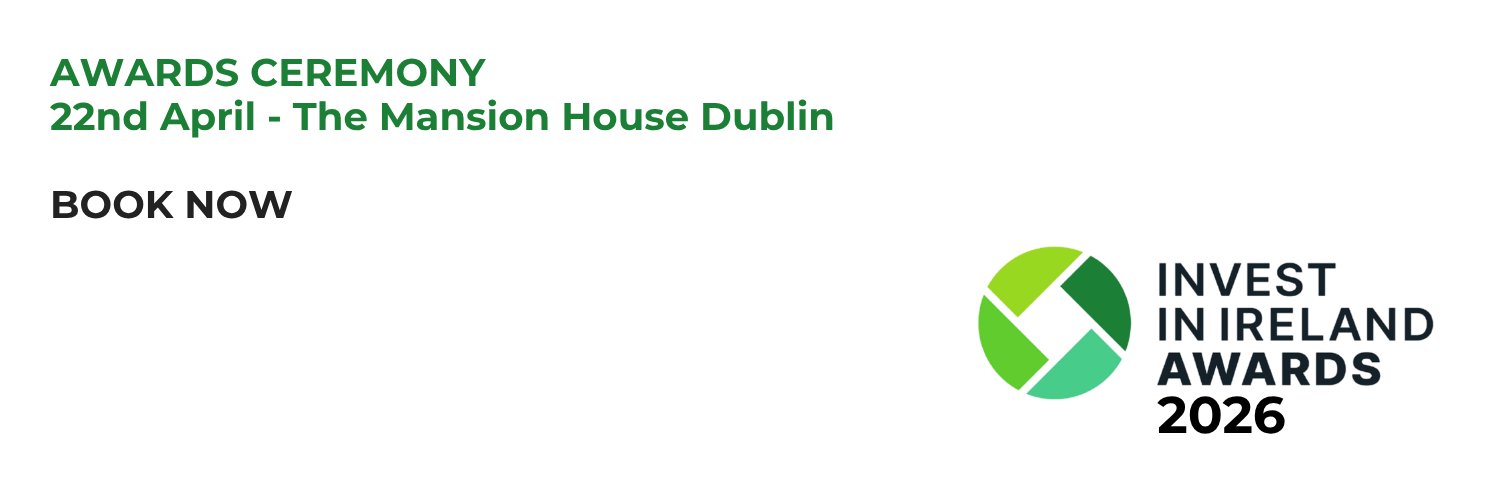 Invest In Ireland Awards banner