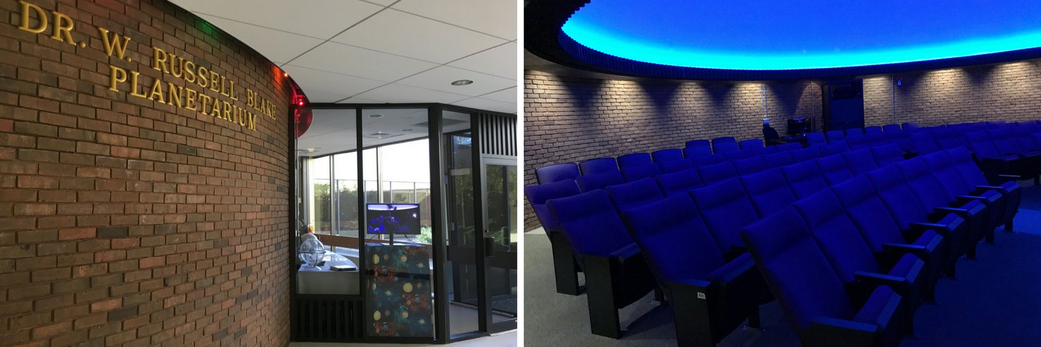 Blake Planetarium banner