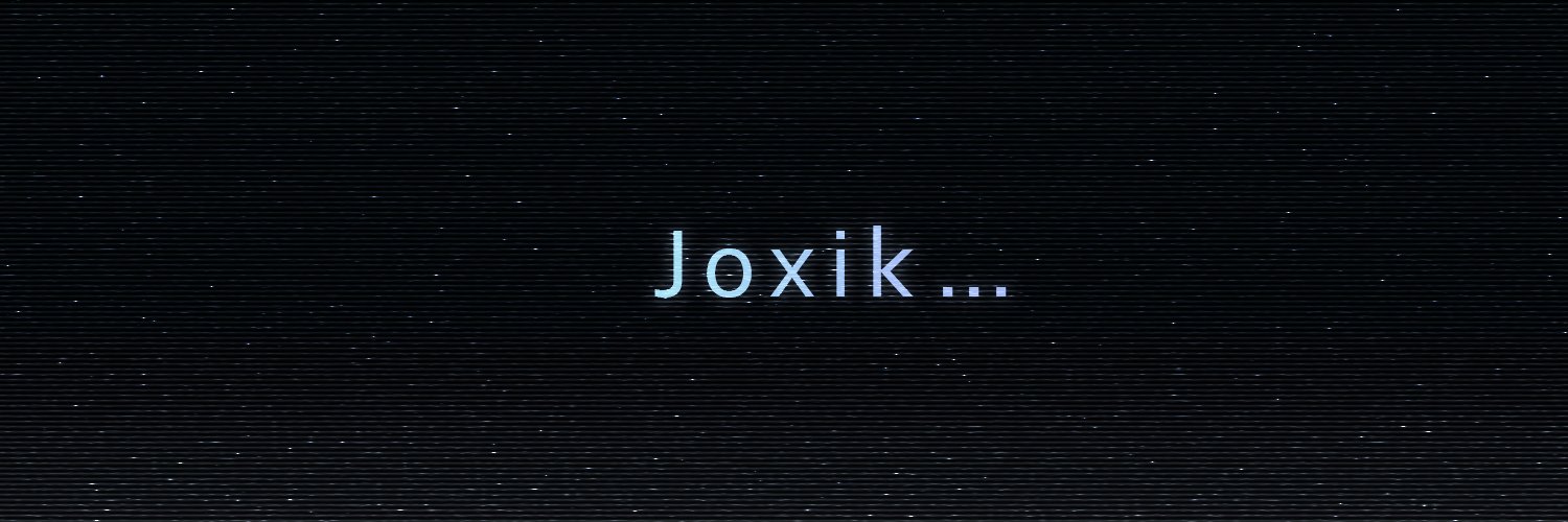 Joxiik's profile banner image