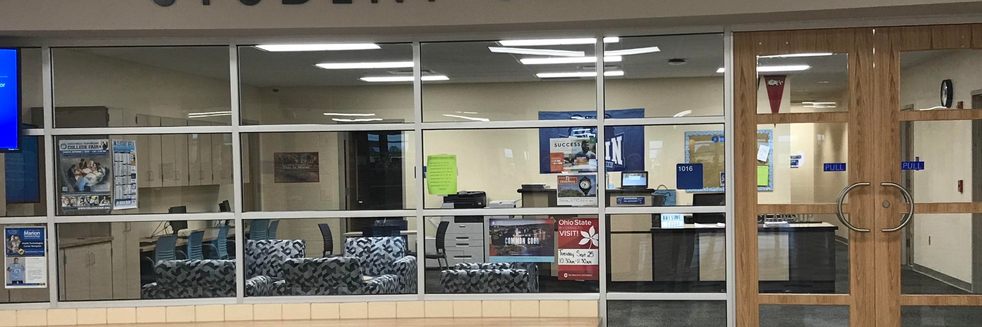 OBHS Student Services banner