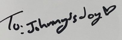 ✨JOHNNY’S JOY 💚 on hiatus banner