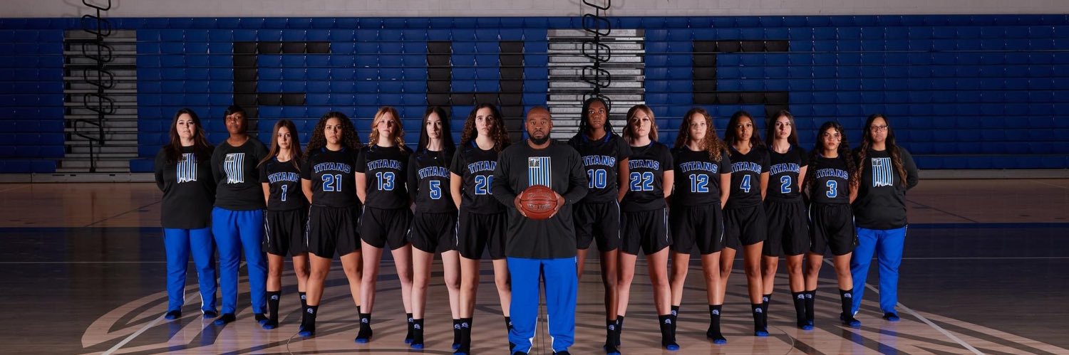 Frontier Lady Titans Basketball banner